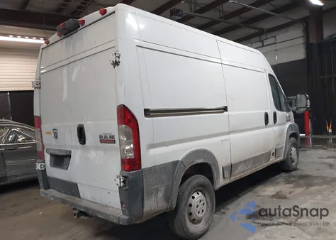 2017 Ram Promaster 1500 High Roof 136 Wb z USA, uszkodzony, nr VIN 3C6TRVBG1HE516114